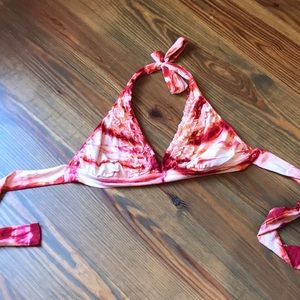 Lucky Brand halter swim top M